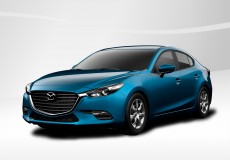 Mašinų nuoma Mazda-3 mėlyna